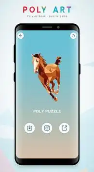 Color By Number - Poly Animal 3D Art Screen Shot 5