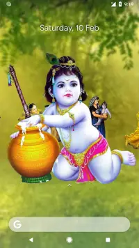 4D Little Krishna App & Live W Screen Shot 1