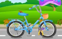 Sana Bicycle Ride - Girl Games Screen Shot 2