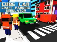 Cube Car Craft Parking Sim 3D Screen Shot 7