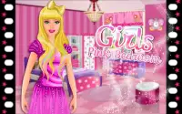 Pink Bedroom - Games for Girls Screen Shot 0