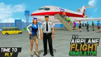 Modern Airplane Simulator Pilot : Plane Games Screen Shot 5