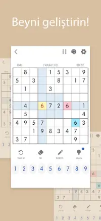 Sudoku: Bulmaca Yapboz oyunu Screen Shot 1