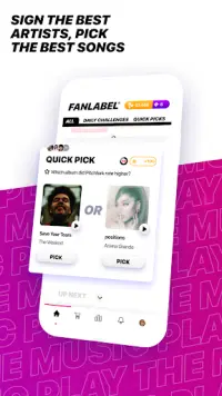 FanLabel - Daily Music Contests Screen Shot 2