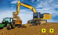 Real Excavator Tractor Sim 3D Screen Shot 0