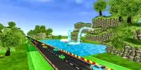 Highway Car Racing Simulator Game Screen Shot 1