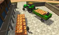 Tractor Cargo Transport Driver: Simulador agrícola Screen Shot 3