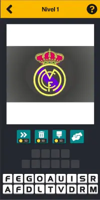 Football Clubs Logo Quiz Screen Shot 1