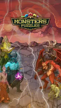 Monsters & Puzzles: RPG Match  Screen Shot 3