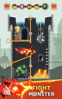 Rescue Hero - Pin Puzzle Game & Save The Hero Screen Shot 8