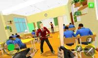 Gangster Bully Guys Fighting at High School Screen Shot 3