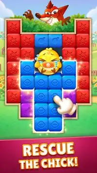 CoCo Blast : Chick Rescue Puzzle Screen Shot 0