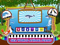 Aprender Sonidos Animales Piano de Bebes Juegos Screen Shot 0