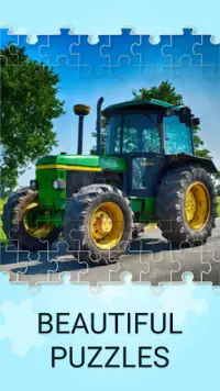 Puzzles tracteur John Deere Screen Shot 2