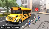 Schoolbus Coach Simulator 3D Screen Shot 5