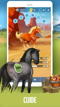Howrse: jogo gratuito de haras de cavalos Screen Shot 1