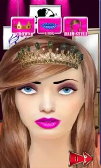 princesse superbe maquillage Screen Shot 4
