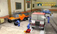 होशियार ट्रक वॉश सर्विस पेट्रोल पंप पार्किंग खेल Screen Shot 1