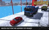 Loader&Dump Truck inverno SIM Screen Shot 5