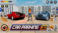 Park Spiele 3D : Car games Screen Shot 2