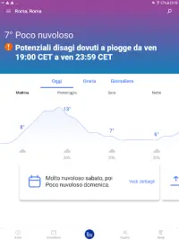 Previsioni meteo: The Weather Channel Screen Shot 7