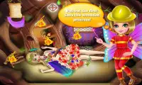 Fairy Princess Fire Rescue - Games for girls Screen Shot 2