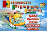 Helicopter: Flying and Landing Screen Shot 0