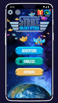 Air Strike Galaxy Shooter Screen Shot 0