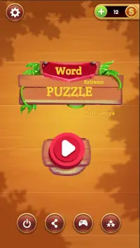 Word Puzzle - Extreme Level Screen Shot 0