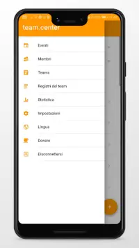 team.center - Gestione del team Screen Shot 2