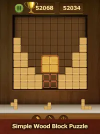 Wood Block Puzzle 2021 - Wooden 3D Cube Puzzle Gem Screen Shot 11