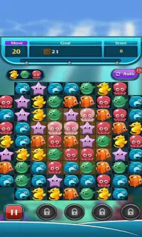 Ocean Puzzle - Fish Match Game Screen Shot 1