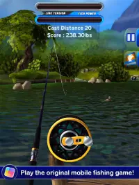 Flick Fishing: Catch Big Fish! Realistic Simulator Screen Shot 7