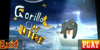 Gorilla On Fire!! Screen Shot 1