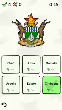 Países de África -Quiz: Mapas, Capitales, Banderas Screen Shot 5