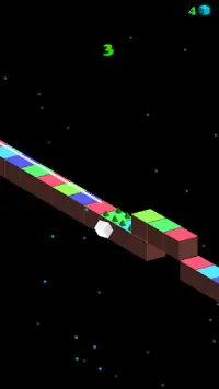 Jumping Game | Cube Jump Mega Ramp | Space Game Screen Shot 0