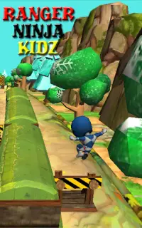 Rangers Ninja Kidz Dash - Jungle Run Escape Screen Shot 2