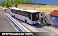 Bus simulator:coach bus simulation free bus games Screen Shot 0