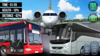 Bus Simulator Game 2021 - Airport Bus City Driving Screen Shot 0