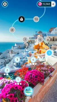 My Dream Travel -Jeu de puzzle de match 3 relaxant Screen Shot 0