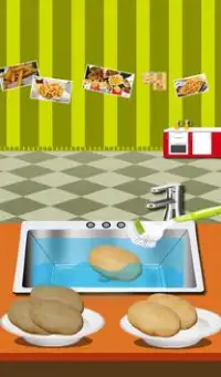 Jogo de culinária de fast food com frite francês Screen Shot 7