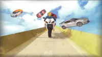 Super Hero Bike Mega Ramp Screen Shot 4