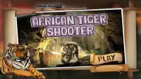 Africano Tigre Tiro 3D Screen Shot 10