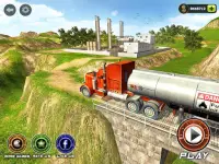 Нефтяная танкерная транспортная игра 2018 Screen Shot 5