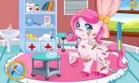Pony doctor game Screen Shot 1