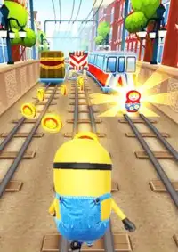 Subway Minion Banana Rush Screen Shot 0