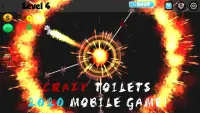 Crazy Toilets: jogo para celular grátis 2019 Screen Shot 0