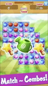 Sweet Jelly Jam Match 3 Puzzle Screen Shot 2