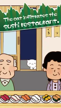 Neko Sushi2 -Conveyor belt sushi cat game- Screen Shot 1