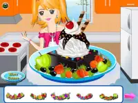 여자를위한 아이스크림 케이크 게임 Screen Shot 4